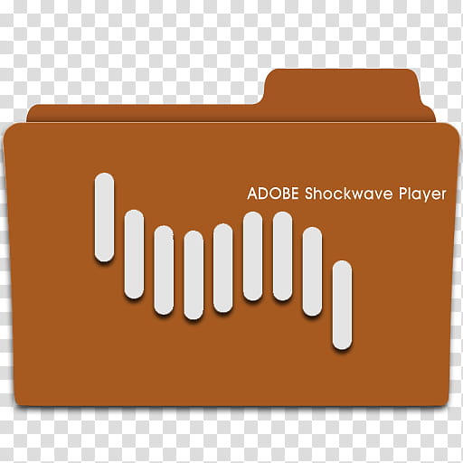 Adobe program ico, Adobe Shockwave Player folder icon transparent background PNG clipart