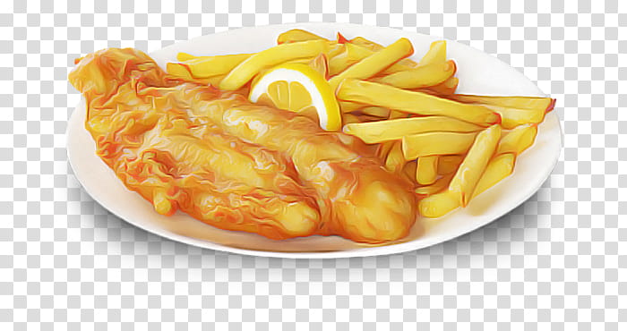 Fish and chips, Dish, Food, Cuisine, French Fries, Fast Food, Junk Food, Chicken And Chips transparent background PNG clipart
