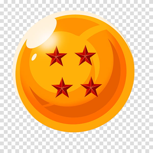 Esfera del Dragon de  Estrella render HD, Dragonball four star dragon ball transparent background PNG clipart