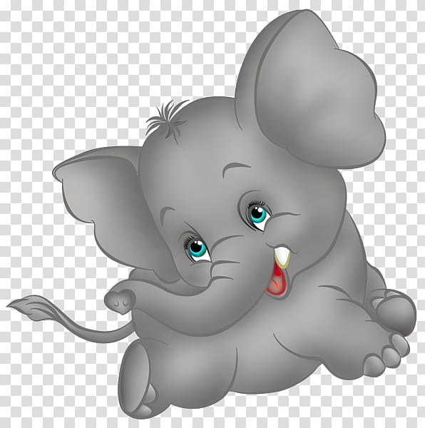 Elephant, Cartoon, Elephants And Mammoths, Snout, Mouse, Animation, Fictional Character, Ear transparent background PNG clipart
