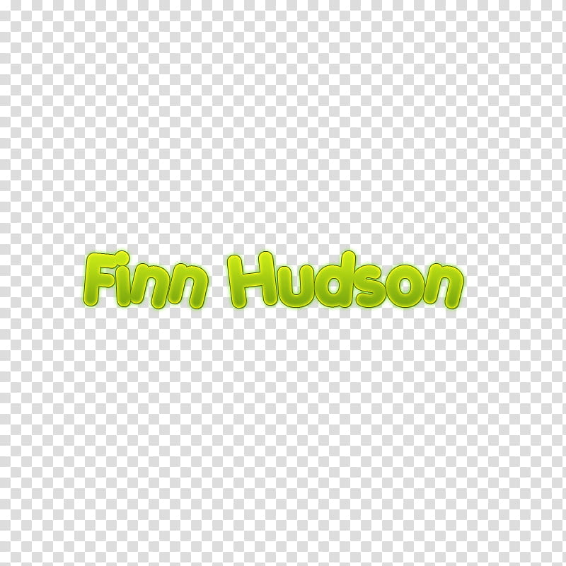 nombres personajes glee, Finn Hudson text overlay transparent background PNG clipart