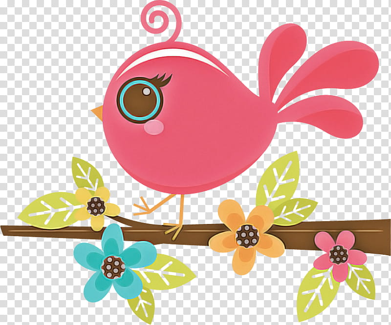 Baby toys, Pink, Branch, Butterfly transparent background PNG clipart