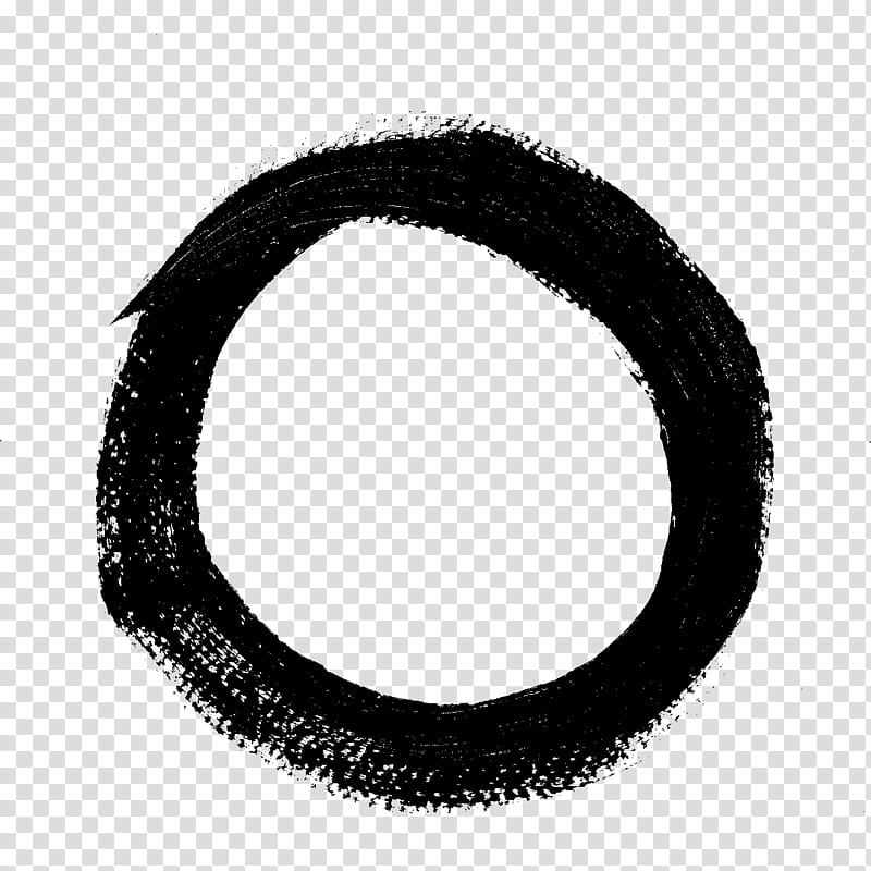 Zen Genesis A Brushes Set , round black icon transparent background PNG clipart