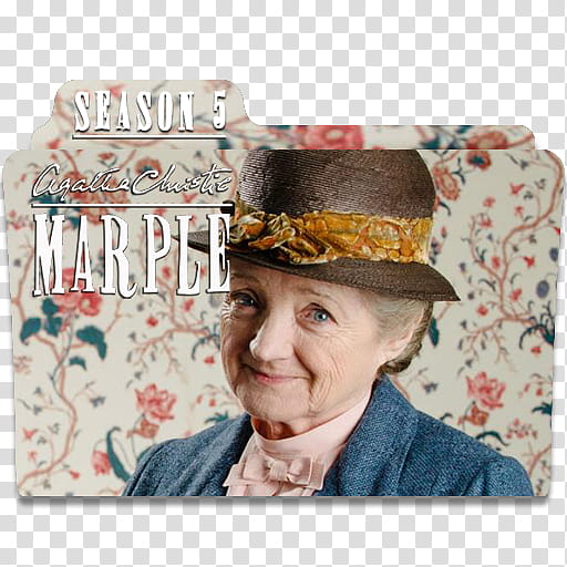 Agatha Christie Marple Folder Icon , Miss Marple, Season  transparent background PNG clipart