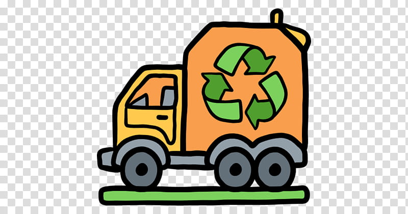 Recycling, Garbage Truck, Drawing, Waste, Dump Truck, Transport, Vehicle, Cartoon transparent background PNG clipart