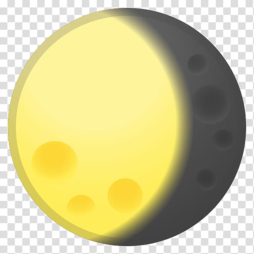 Emoji Em, Lunar Phase, Moon, Full Moon, Lua Em Quarto Minguante, Tagmond, Android, Circle transparent background PNG clipart