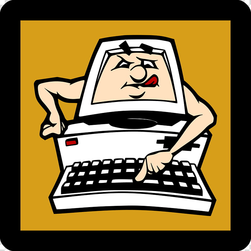 Cartoon Computer, Computer Keyboard, Computer Software, Personal Computer, Software Developer, Computer Worm, Computer Program, Office Equipment transparent background PNG clipart