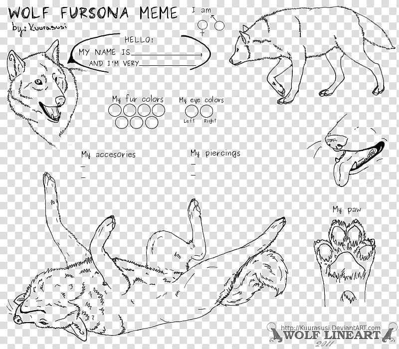 Wolf fursona meme, wolf fursona meme illustration transparent background PNG clipart