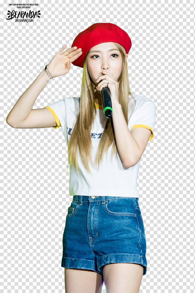 Moonbyul MAMAMOO, woman holding black microphone transparent background PNG clipart