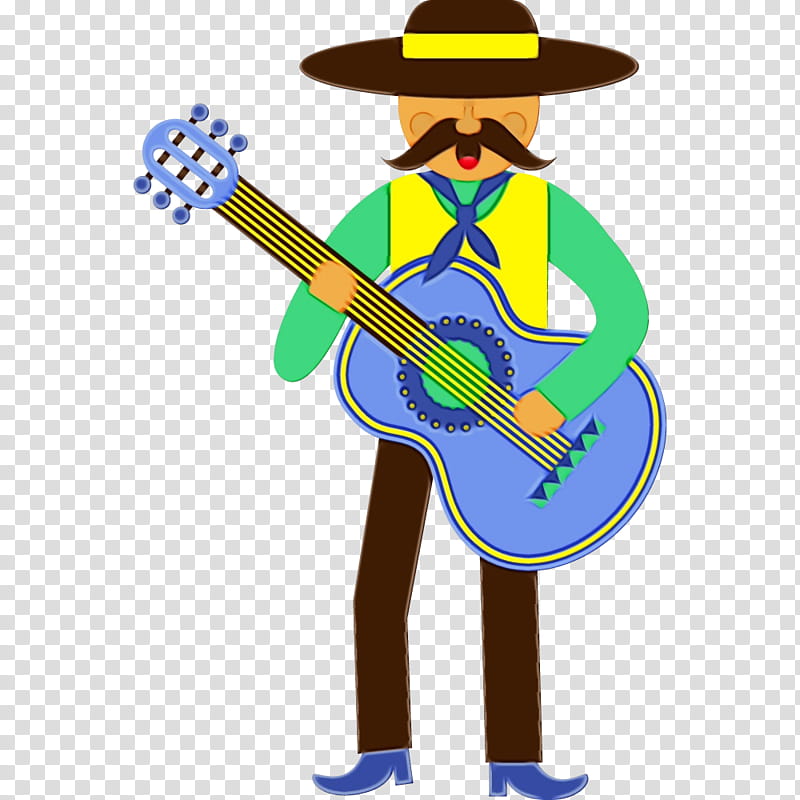 Guitar, Watercolor, Paint, Wet Ink, Musical Instrument, Guitarist, Plucked String Instruments, Cartoon transparent background PNG clipart