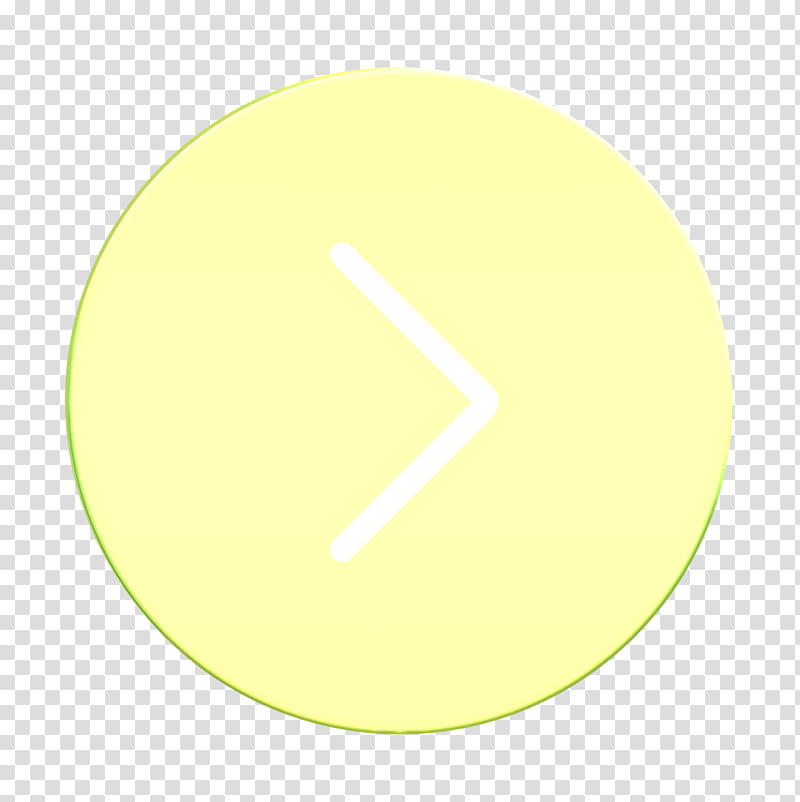 Arrow icon Next icon Right arrow icon, Yellow, Green, Circle, Logo transparent background PNG clipart