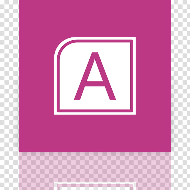 Metro UI Icon Set  Icons, Access alt _mirror, pink and white letter A icon transparent background PNG clipart