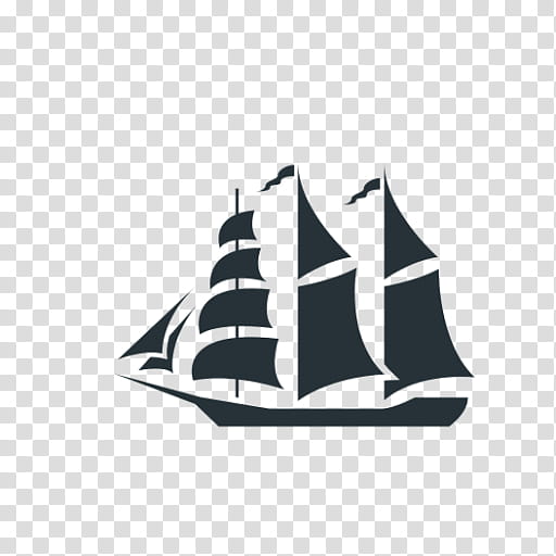 sail boat sailing ship sailboat mast, Tall Ship, Vehicle, Watercraft, Logo transparent background PNG clipart