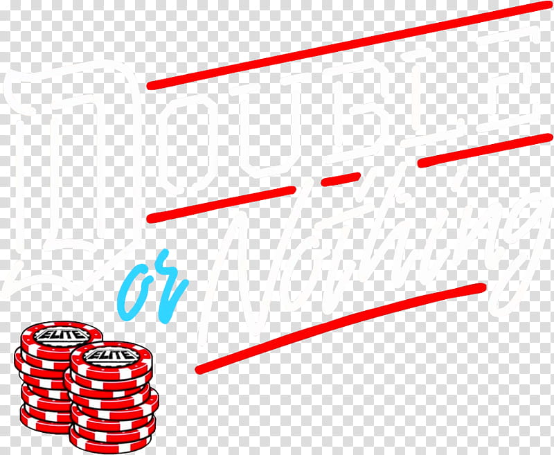 All In  Double or Nothing  Logo transparent background PNG clipart