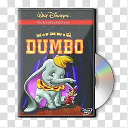 Disney Classics DVD, dumbo icon transparent background PNG clipart