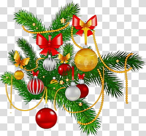 Christmas ornament, Watercolor, Paint, Wet Ink, Christmas Decoration, Christmas Tree, Oregon Pine, Colorado Spruce transparent background PNG clipart thumbnail