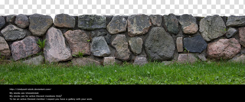 Stone fence, gray rock formations transparent background PNG clipart