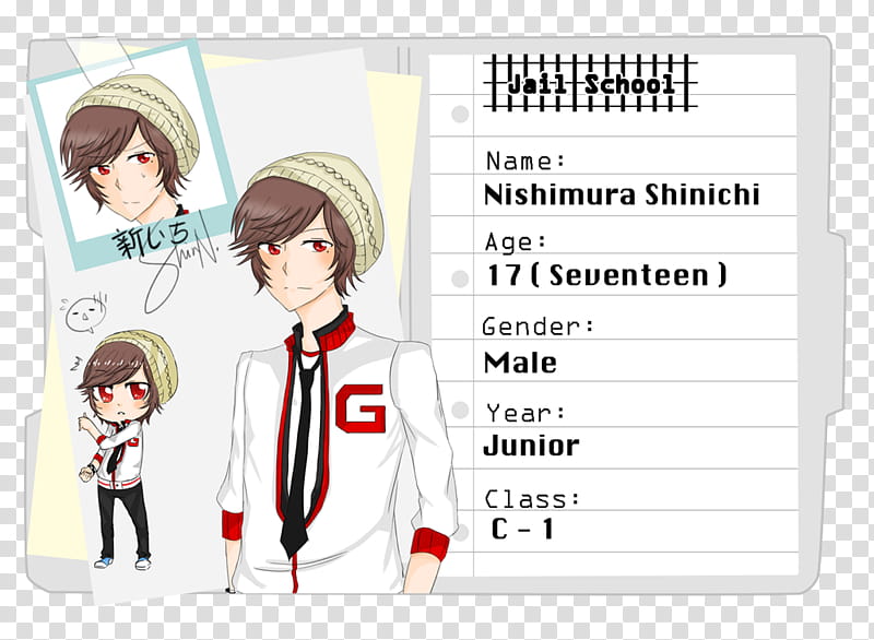 ::JS:: Nishimura Shinichi transparent background PNG clipart
