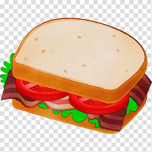 Hamburger, Watercolor, Paint, Wet Ink, Processed Cheese, Food, Cheeseburger, Sandwich transparent background PNG clipart