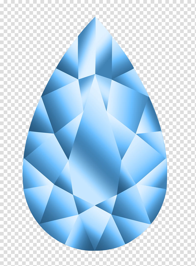 Precious stones crystals, teardrop shape clear gem transparent background PNG clipart