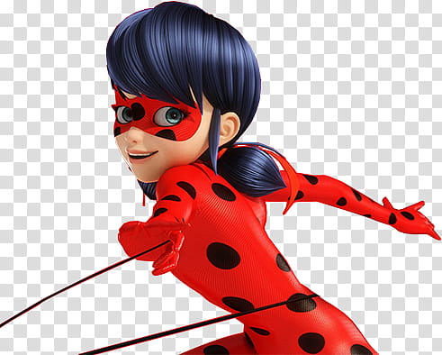 Miraculous Ladybug And Chat Noir, anime character holding stick transparent  background PNG clipart