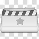 VannillA Cream Icon Set, Movies (alt), envelope illustration transparent background PNG clipart