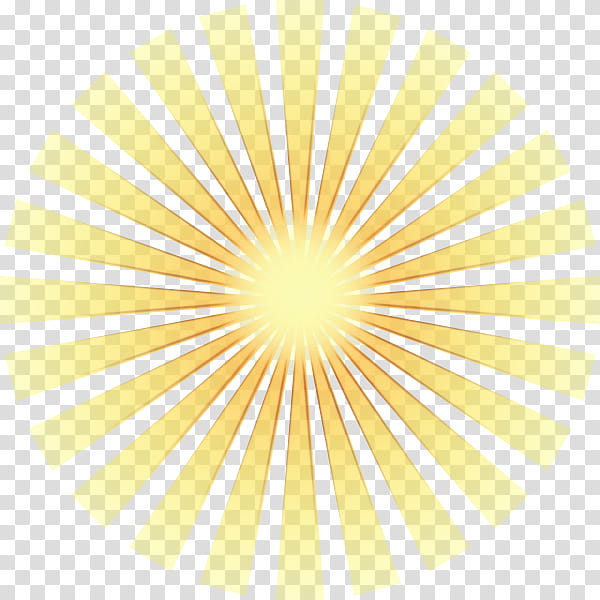 Sunlight Yellow, Ray, Crepuscular Rays, Line, Circle, Symmetry, Beige transparent background PNG clipart