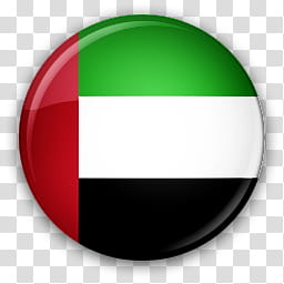 Flag Icons Asia, UAE transparent background PNG clipart
