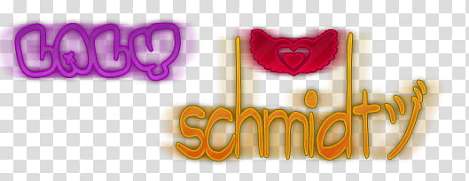 Texto LaLy SChmidt transparent background PNG clipart