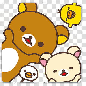 Rilakkuma,  transparent background PNG clipart