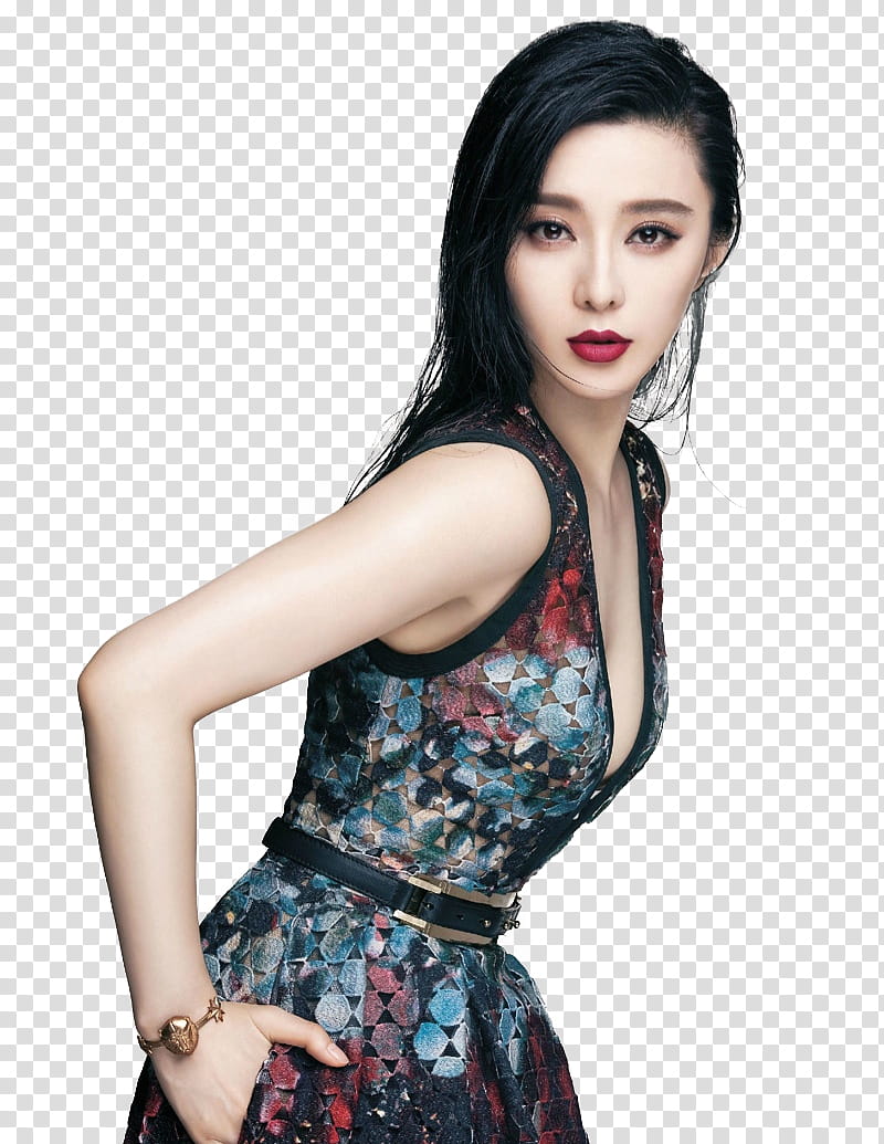 I FAN BINGBING transparent background PNG clipart