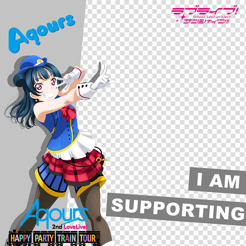 ndlive, Aqours Idol anime character transparent background PNG clipart