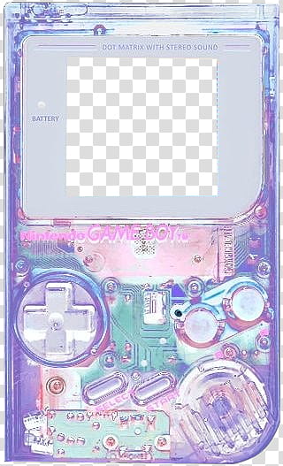 Grunge Devices s, Nintendo gameboy illustration transparent background PNG clipart