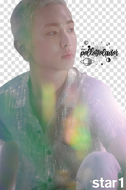 SHINee star, man wearing purple collared shirt looking his left side transparent background PNG clipart
