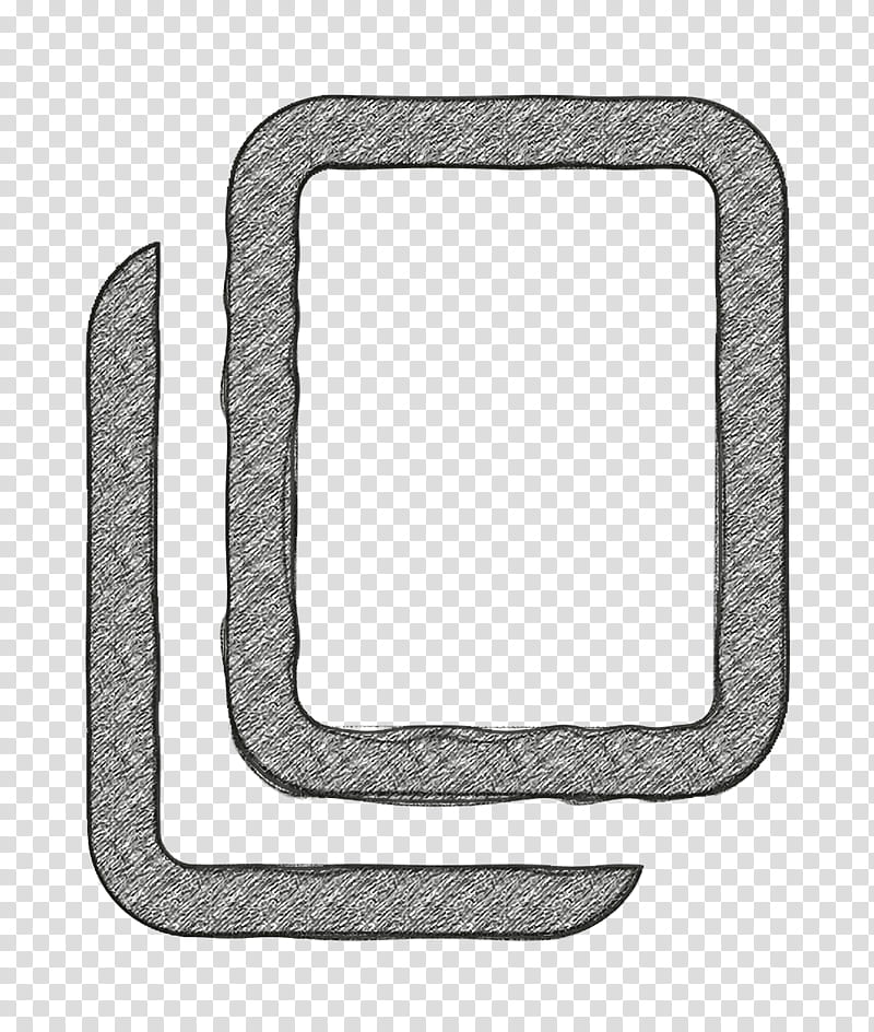 paper icon stack icon, Rectangle, Square transparent background PNG clipart