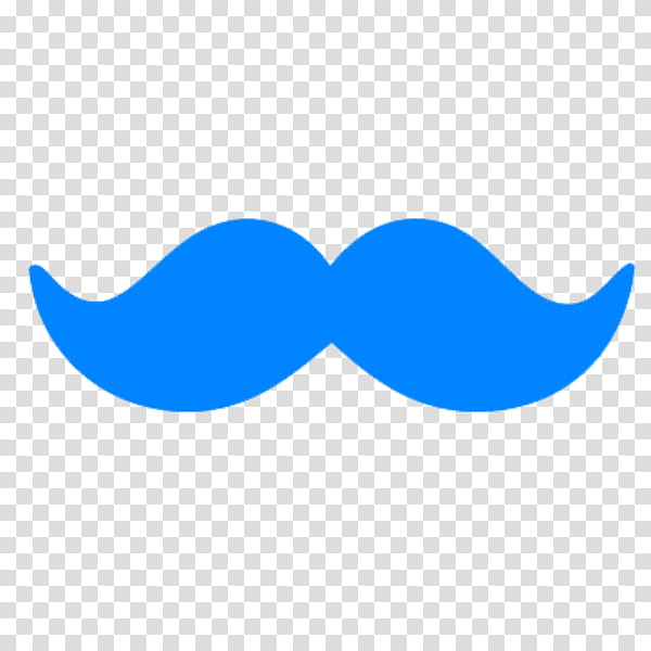 Moustache, blue mustache transparent background PNG clipart