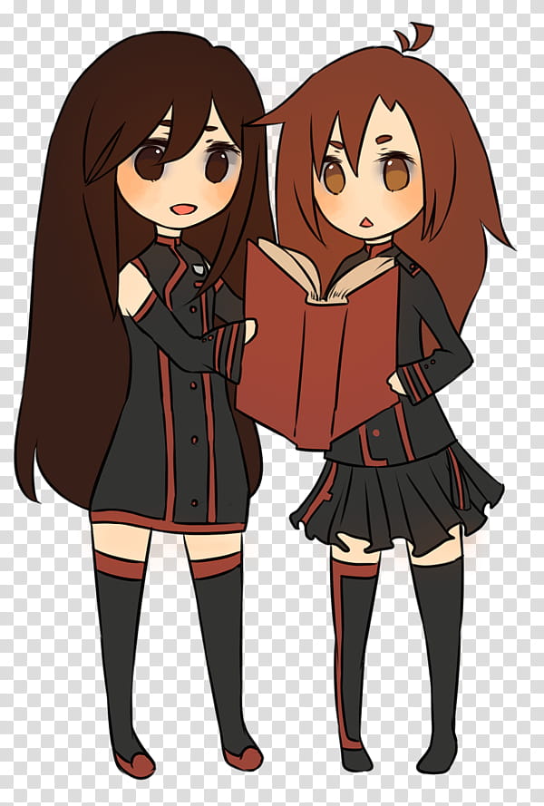 Commission: Kumiko and Rei transparent background PNG clipart