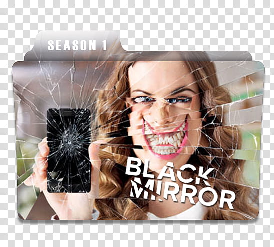 Black Mirror Serie Folders transparent background PNG clipart