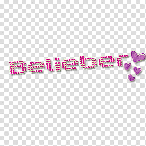 Textos Belieber transparent background PNG clipart