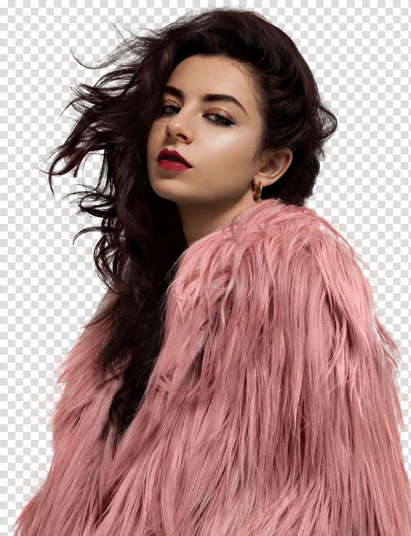 CHARLI XCX,  transparent background PNG clipart