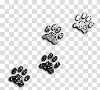 Huellas, gray and black paws illustration transparent background PNG clipart