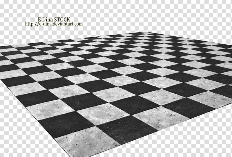 HQ Chessboard Floor, gray and black checkered flooring with text overlay transparent background PNG clipart