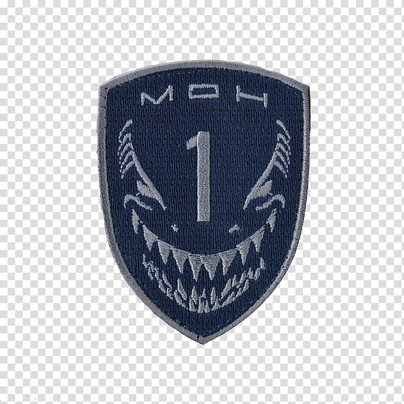 Medal of Honor Morale Patches, blue and gray Moh  patch transparent background PNG clipart