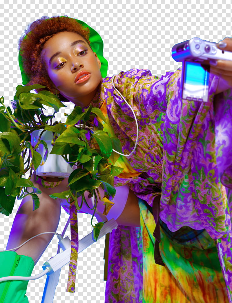 AMANDLA STENBERG,  transparent background PNG clipart