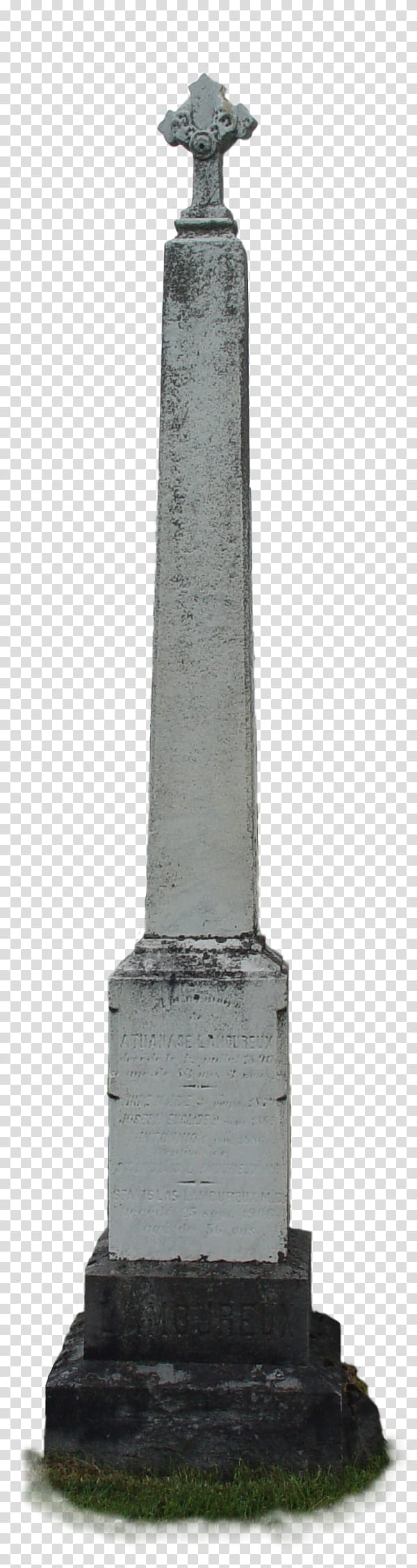 Tombstones, gray concrete monument transparent background PNG clipart