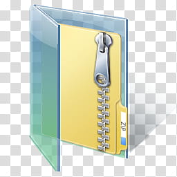 Windows Live For XP, blue and yellow folder icon transparent background PNG clipart