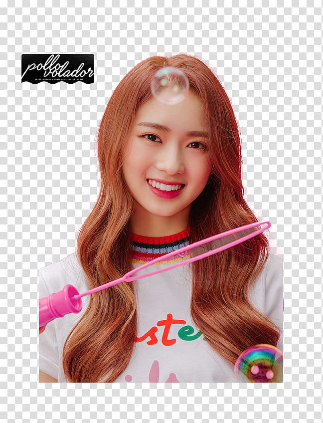 Cherry Bullet LOADING Concept, Cherry Bullet May playing bubble transparent background PNG clipart