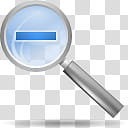 Oxygen Refit, zoom-out, magnifying glass icon transparent background PNG clipart
