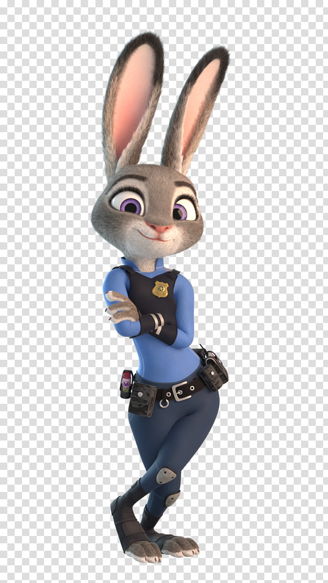 Judy Hopps, Zootopia rabbit transparent background PNG clipart