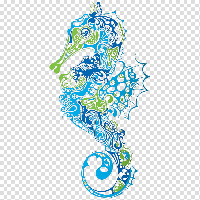 Graphic Abstract, Syngnathidae, Sticker, Decal, Whites Seahorse, Great Seahorse, Abstract Art, Painting transparent background PNG clipart